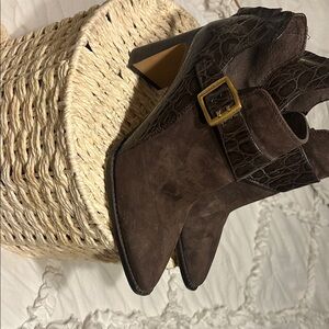 Vince Camuto Brown Leather Boots